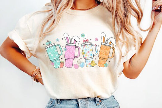 Obsessive Cup Disorder Retro Easter  DTF Transfer