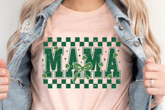 Mama St. Patrick's Day DTF Transfer
